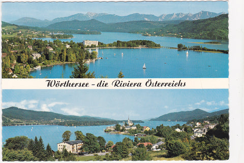 AK Wörthersee - die Riviera Österreichs.