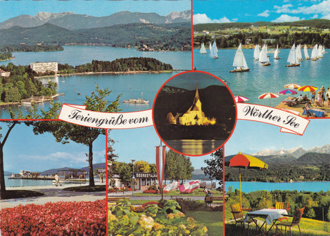 AK Feriengrüße vom Wörther See.