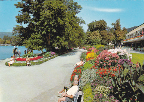 AK Pörtschach am Wörther See. Blumenpromenade.