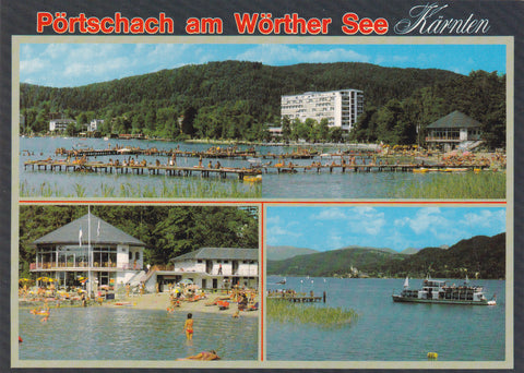AK Pörtschach am Wörther See.