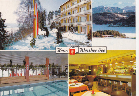 AK Töschling - Pörtschach. Haus Wörthersee. Gewerkschaft der Privatangestellten.