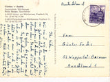 AK Segelschule Franz Berger. Wörthersee. Velden und Pörtschach.
