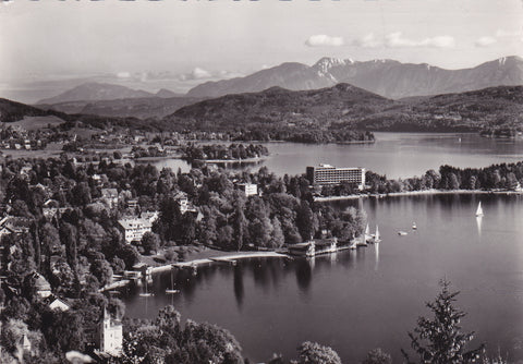 AK Pörtschach am Wörthersee mit Hochobir.