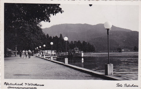 AK Pörtschach a. Wörthersee. Strandpromenade.