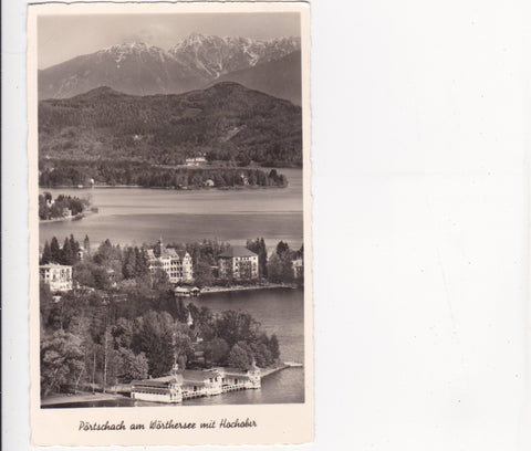 AK Pörtschach am Wörthersee mit Hochobir.