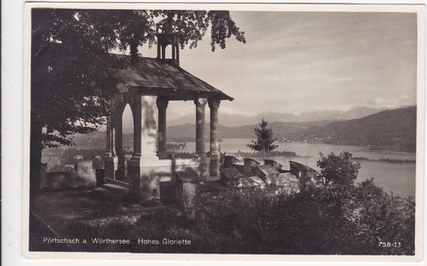 AK Pörtschach a. Wörthersee. Hohes Gloriette. (1929-30)