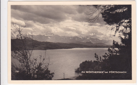 AK Am Wörthersee bei Pörtschach. (1936)