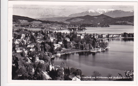 AK Pörtschach am Wörthersee mit Hochobir.