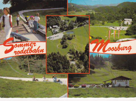 AK Moosburg. Sommerrodelbahn.