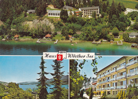 AK Töschling-Pörtschach. Haus Wörthersee.Gewerkschaft der Privatangestellten.