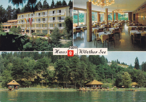 AK Töschling-Pörtschach. Haus Wörthersee.Gewerkschaft der Privatangestellten.