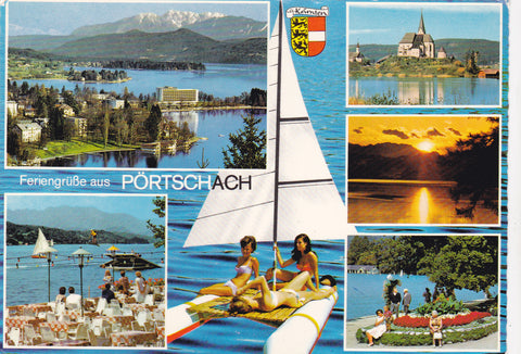 AK Feriengrüße aus Pörtschach.