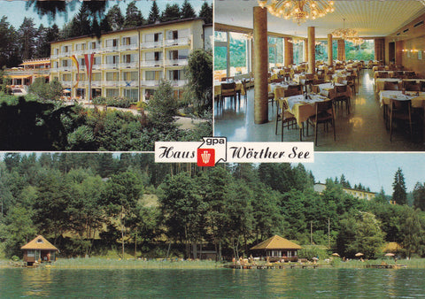 AK Töschling-Pörtschach. Haus Wörthersee.Gewerkschaft der Privatangestellten.