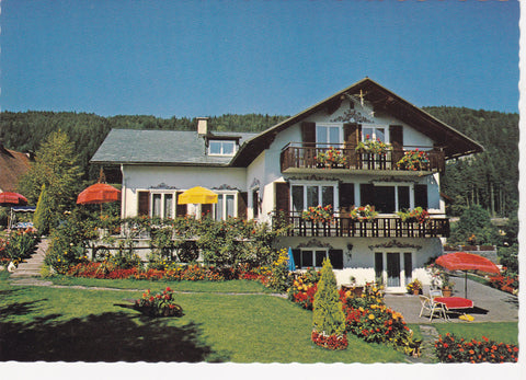 AK Pörtschach am Wörthersee. Frühstückspension Gertrude Götz. Sonnweg 10.