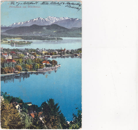 AK Pörtschach am Wörthersee. (1912)