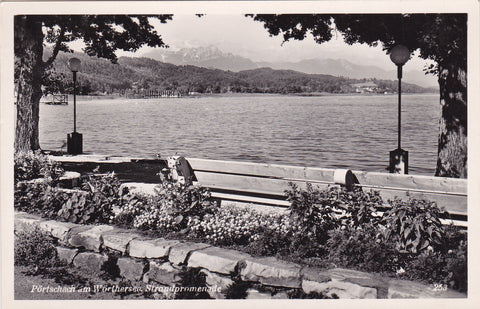 AK Pörtschach am Wörthersee. Strandpromenade.
