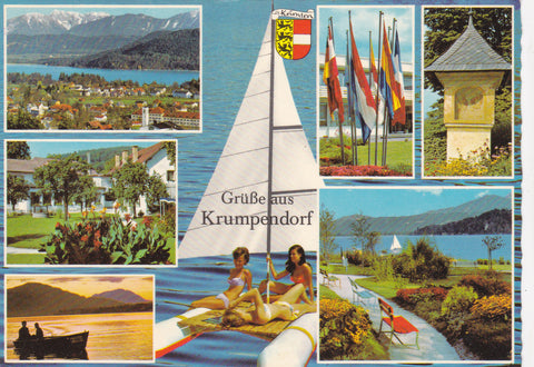 AK Grüße aus Krumpendorf.