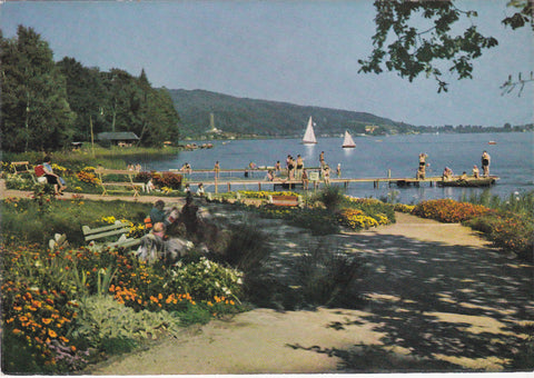 AK Strandleben am Wörthersee.