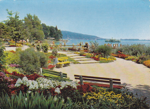 AK Krumpendorf am Wörthersee. Am Strand.