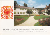 AK Krumpendorf am Wörther See. Hotel Koch.