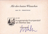 Werbe-AK Krumpendorf-Wörthersee.