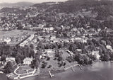 AK Krumpendorf am Wörthersee. Parkstrandbad und Kurpark.