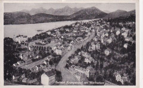 AK Badeort Krumpendorf am Wörthersee.