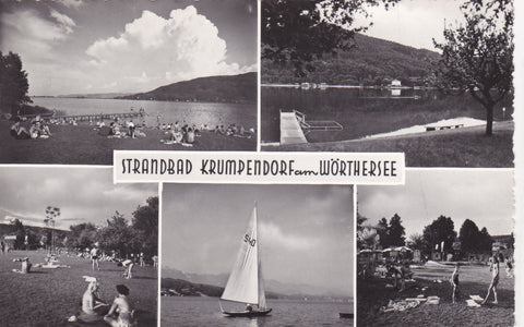 AK Strandbad Krumpendorf am Wörthersee.