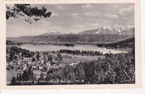 AK Krumpendorf am Wörthersee mit Hoch-Obir. (1943)