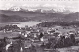 AK Krumpendorf am Wörthersee mit Karawanken.