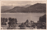 AK Krumpendorf a. Wörthersee. Strandbad und Restauration Kropfitsch. (1940)