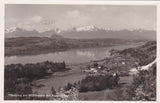 AK Töschling am Wörthersee mit Karawanken. (1932)
