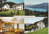 AK Pörtschach. Restaurant Pension Karawankenblick Inh. M. Krainer. Sekull 65.
