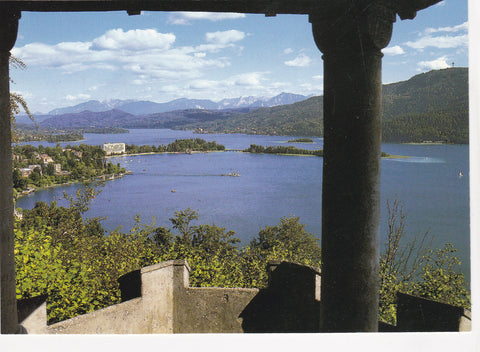 AK Blick von der Hohen Gloriette auf Pörtschach am Wörthersee.