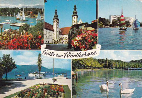 AK Grüße vom Wörthersee.