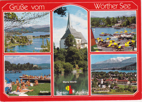 AK Grüße vom Wörthersee.
