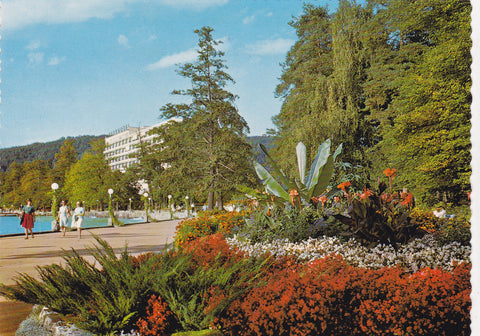 AK Alpenseebad Pörtschach am Wörthersee.