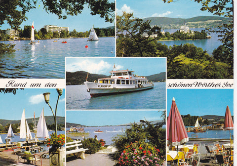 AK Rund um den schönen Wörther See.