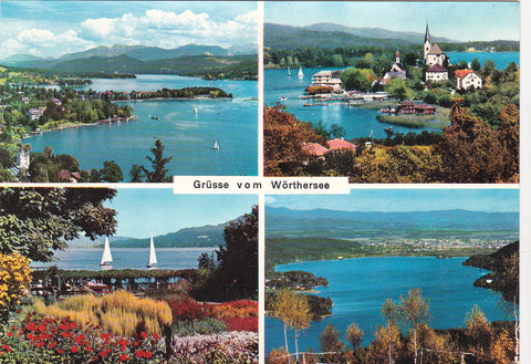 AK Grüsse vom Wörthersee.