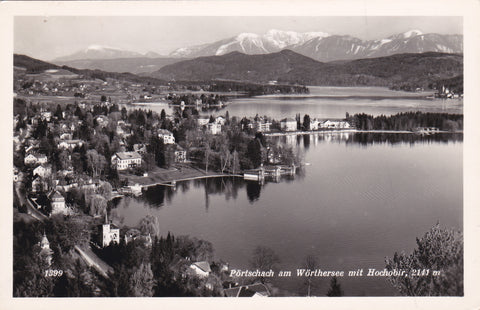 AK Pörtschach am Wörthersee mit Hochobir.
