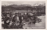 AK Pörtschach am Wörthersee mit Karawanken.