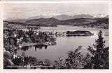 AK Pörtschach am Wörthersee mit Karawanken.