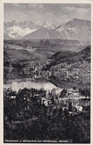 AK Pörtschach und Maria Wörth am Wörthersee.