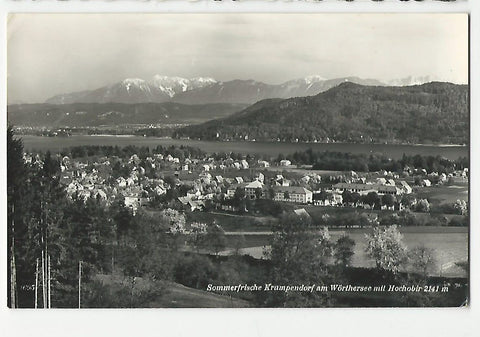 AK Krumpendorf  am Wörthersee mit Hochobir.