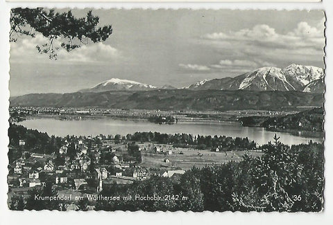 AK Krumpendorf am Wörthersee mit Hochobir.