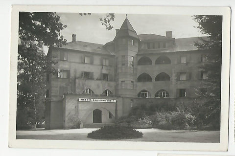 AK Krumpendorf am Wörthersee. Heeres-Erholungsheim (=Terrassen-Hotel)