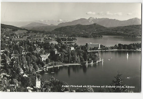 AK Pörtschach am Wörthersee mit Hochobir.