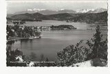 AK Pörtschach am Wörthersee mit Karawanken.