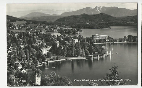 AK Pörtschach am Wörthersee mit Hochobir.
