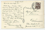 AK Pörtschach am Wörthersee mit Karawanken. (1932-33)